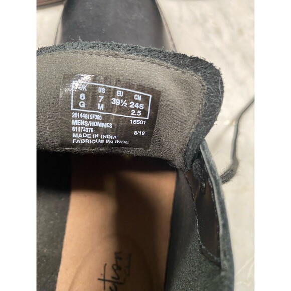 Clarks Collection Paulsen Chukka Boot Men’s 7 Black Leather - Picture 10 of 10